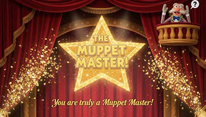 I got 8/8 correct! You Are A Muppet Master!